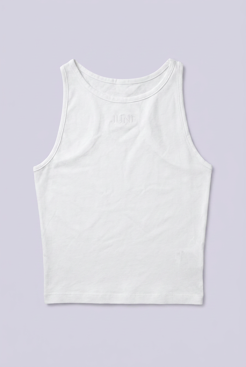 JUNE Tanktop White