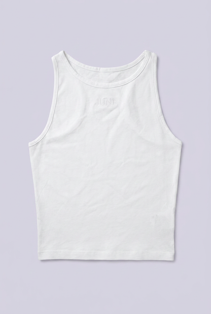 JUNE Tanktop White