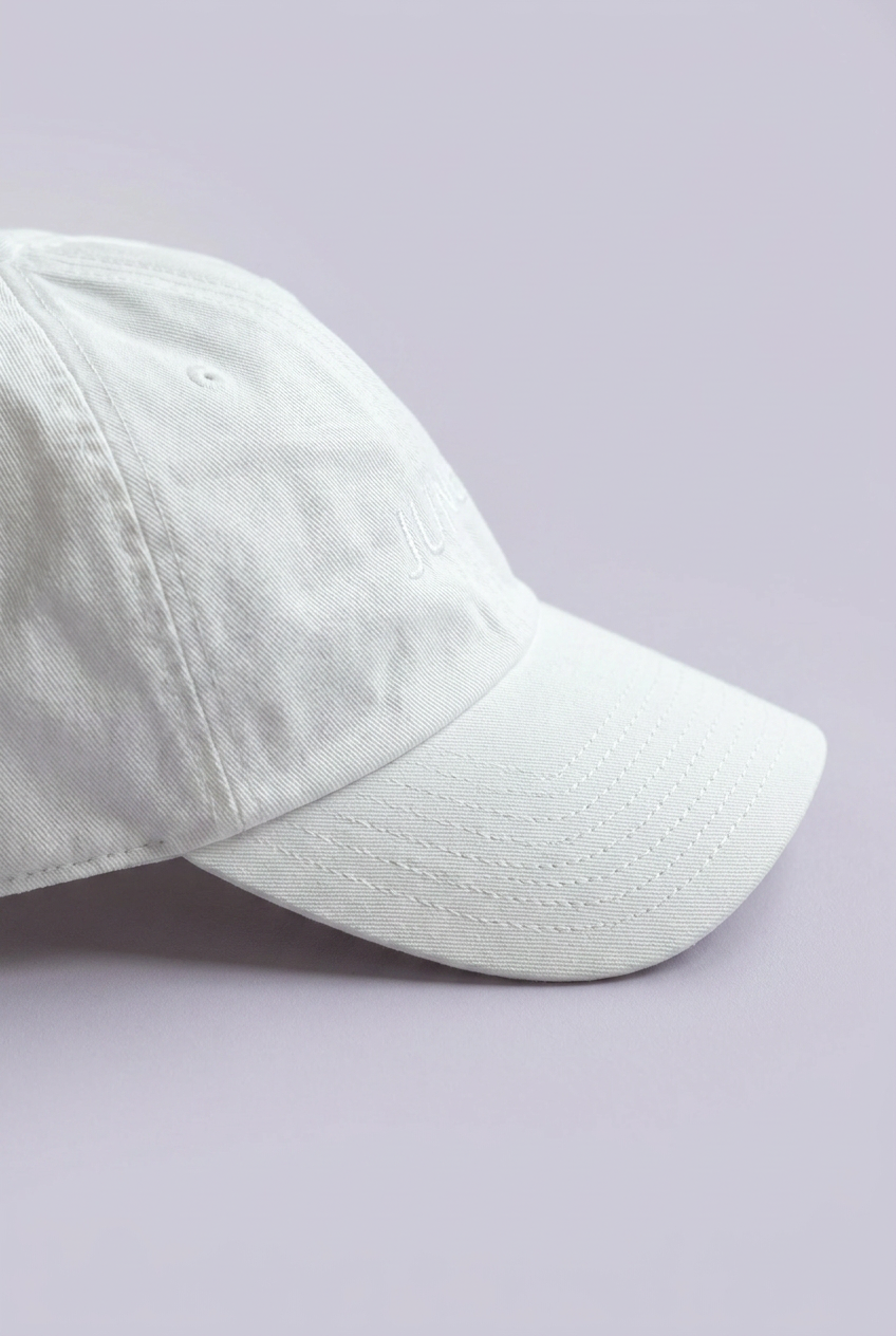 JUNE Cap White